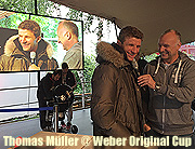 Grill-Fußball-Event des Jahres: Weber Original Cup am 20. Juni 2015 in München mit Thomas Müller auf dem Gelände des Mixed Munich Arts (©Foto: Martin Schmitz)